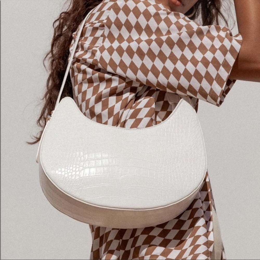 Princess Polly croc purse